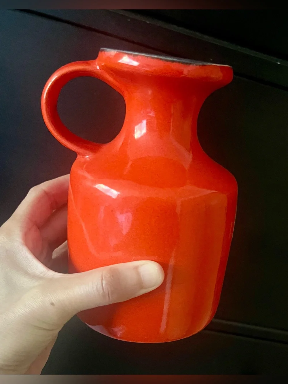 ❤️ Authentic Vintage GERZ West Germany Pottery Vase - Picture 8 of 11